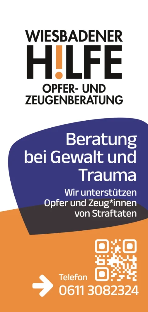 Wiesbadener Hilfe: Flyer